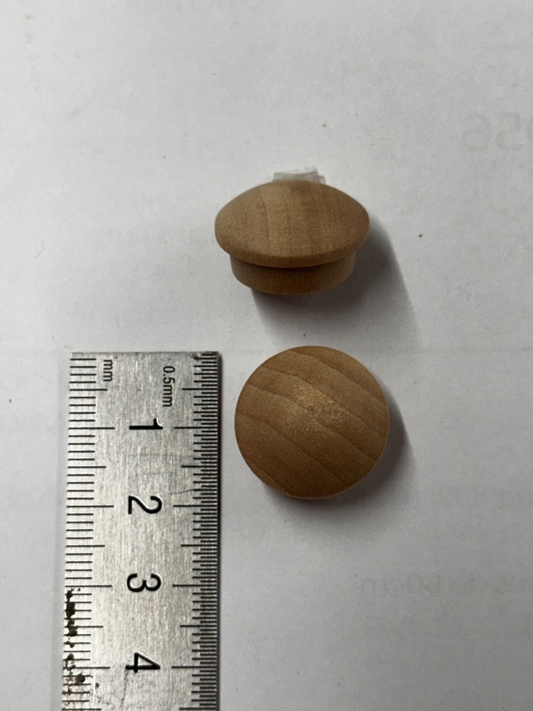AB-0190 Agarradera de boton 3/4" (1.90 cm.)