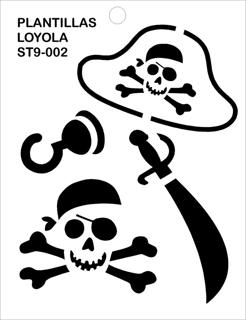 stencil pirata