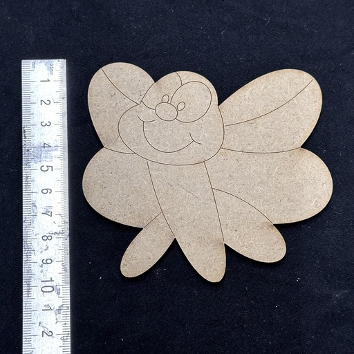 [L6-040] L6-040 Mariposa 3 alas 10cm