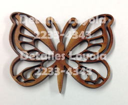 [L6-056] L6-056 Mariposa calada de frente 5cm