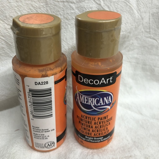 Pintura Americana - Bright Orange DA 228