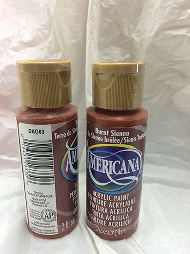 Pintura Americana - Burnt Sienna DA 063