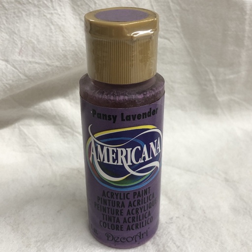 Pintura Americana - Pansy Lavender DA 034