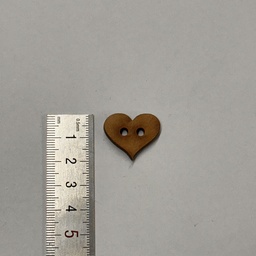 [L1-014] L1-014 Corazón botón 2x2cm