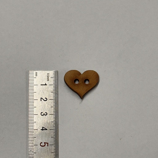 [L1-014] L1-014 Corazón botón 2x2cm