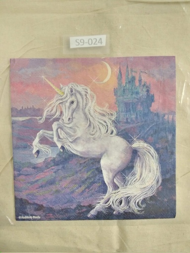 [S9-024] S9-024 Servilletas de Niños Unicornio