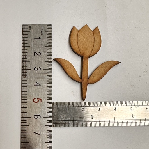 [L5-012] L5-012 Flor Tulipán 5cm.