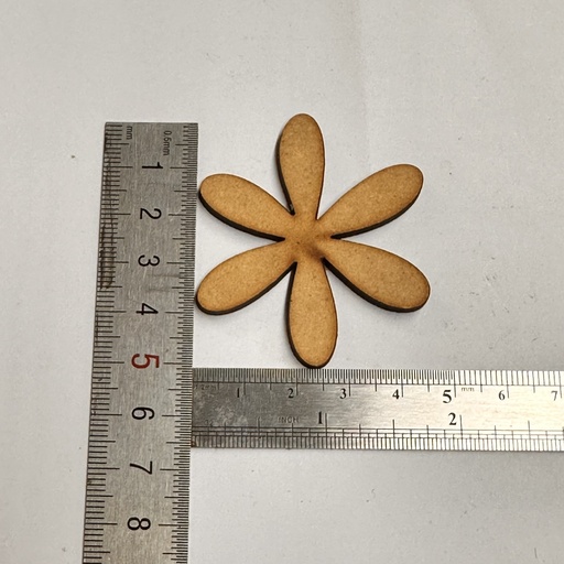 [L5-018] L5-018 Flor funky petalo largo 5cm