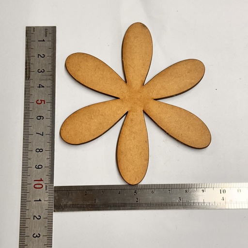 [L5-018b] L5-018b Flor funky petalo largo 10cm.