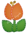 [L5-031] L5-031 Flor Tulipan 10cm