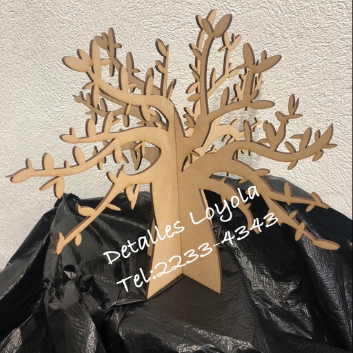 [L5-057] L5-057 Arbol 3D, de hojitas 30cm