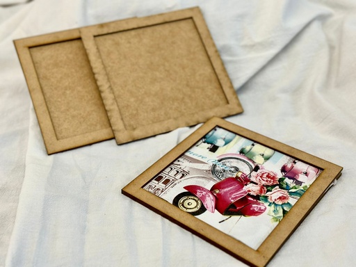 [L13-144a] L13-144a Cuadro 14x14 externo 11x11 interno (servilleta peq) 3mm para decoupage