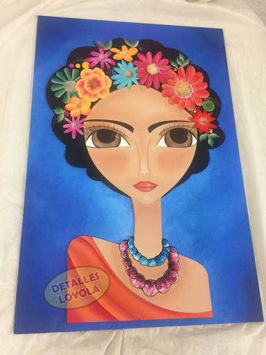 [L13-178] L13-178 FRIDA 60x40cm + tabla