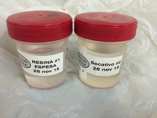 Resina de mesa N : 200ml (no recoge, endurece rápido)