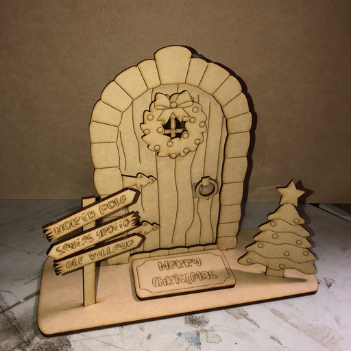 L23-309 Proyecto Navidad Puerta 20x25cm 3mm