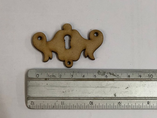 L17-102 Cerradura vintage 4x6.5cm