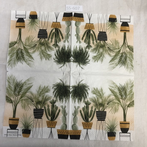 S5-607 Servilletas de Flores
