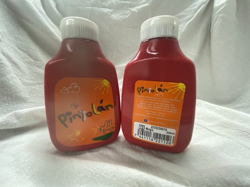 Témpera PINTOLÁN 250 ml 72  Rojo