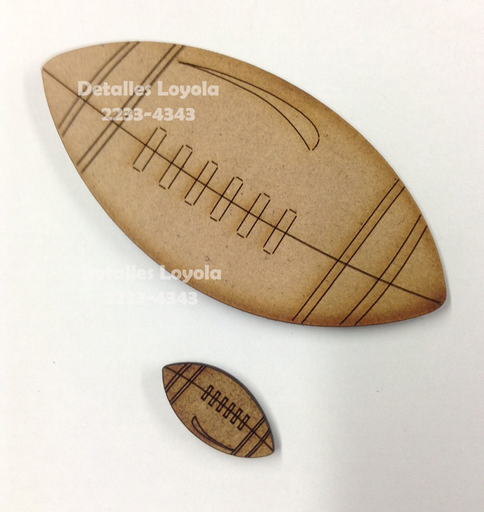 [L12-008] L12-008 Bola de futbol americano 5cm alto x 9cm de largo