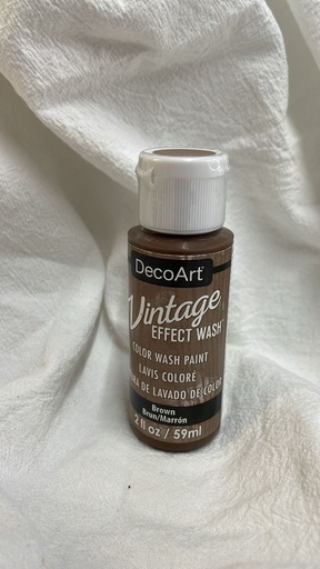 Pintura Americana -  DCW 17 Vintage effect wash brown