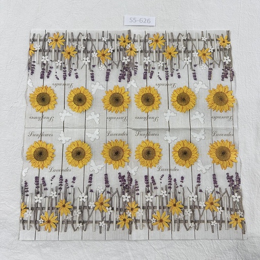 S5-626 Servilletas de Flores GIRASOLES