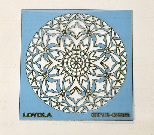 ST10-008b Mandala mini 10cm - ideal para portavasos
