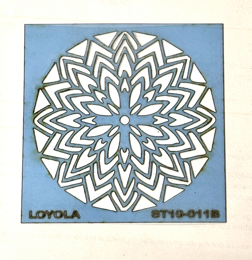 ST10-011b Mandala mini 10cm - ideal para portavasos
