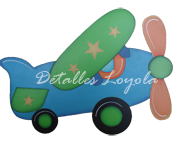 [L12-031] L12-031 Avión de juguete #2(el de perchero) 20cm