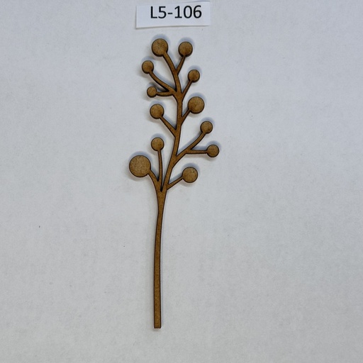 L5-106 Wildflores hoja 4 10cm