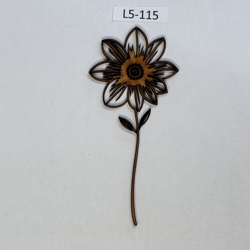 L5-115 Wildflores hoja 13  10cm
