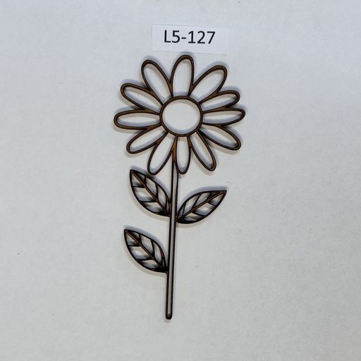 L5-127  Flores caladas 4  10cm
