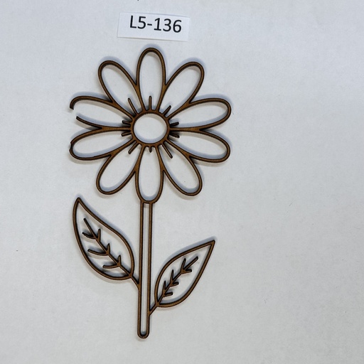 L5-136  Flores caladas 13 10cm