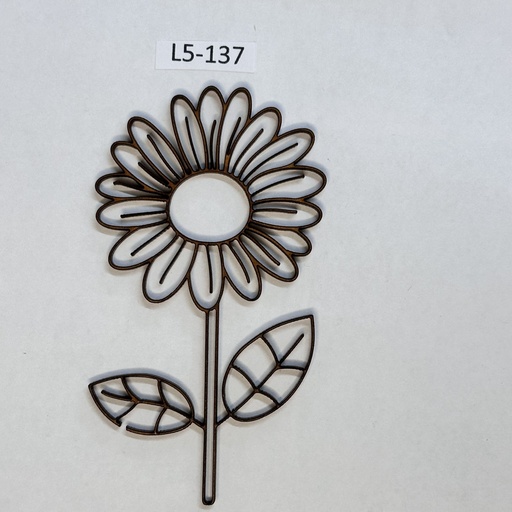 L5-137  Flores caladas 14 10cm