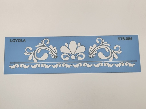 ST6-084 Plantilla orilla decorada 9x30cm