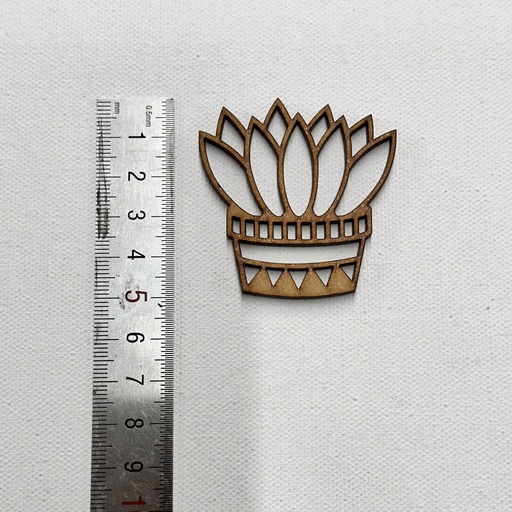 L5-181 Cactus 1 en maceta 5cm esqueleto