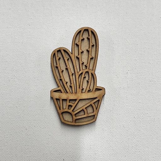 L5-190a Cactus 10 en maceta 8cm acabado vitral