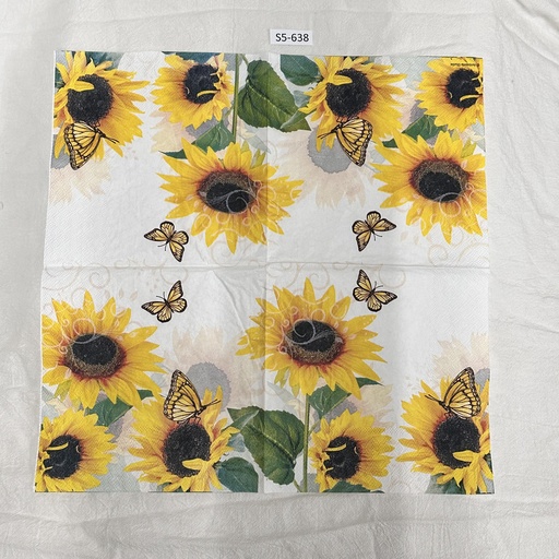 S5-638 Servilletas de Flores GIRASOLES