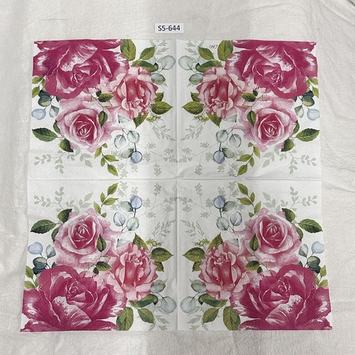 S5-644 Servilletas de Flores
