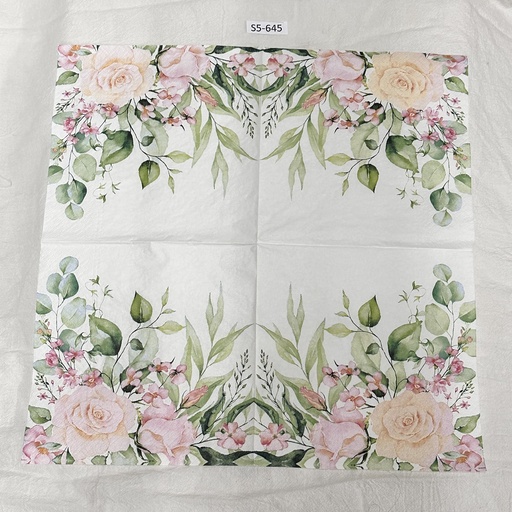 S5-645 Servilletas de Flores