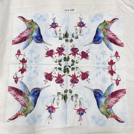 S14-280 Servilletas de Animales COLIBRI