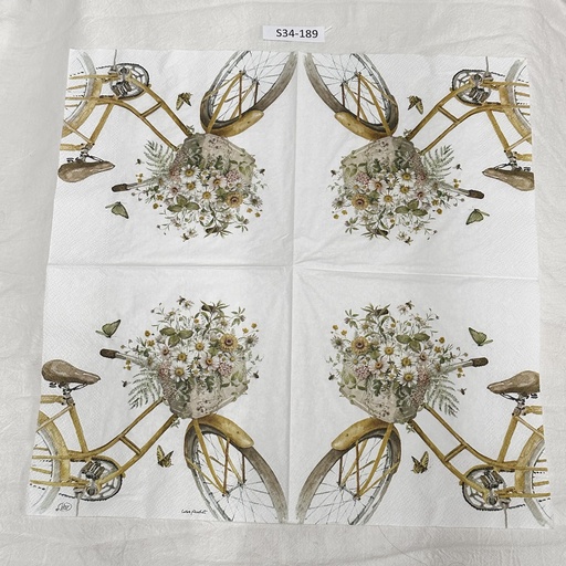 S34-189  Servilletas Vintage