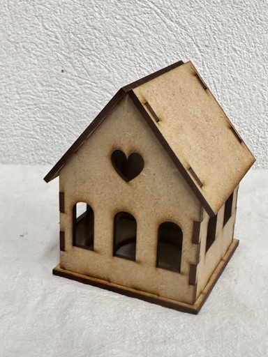 L23-395 Casa10 de la villa  8x8x11cm