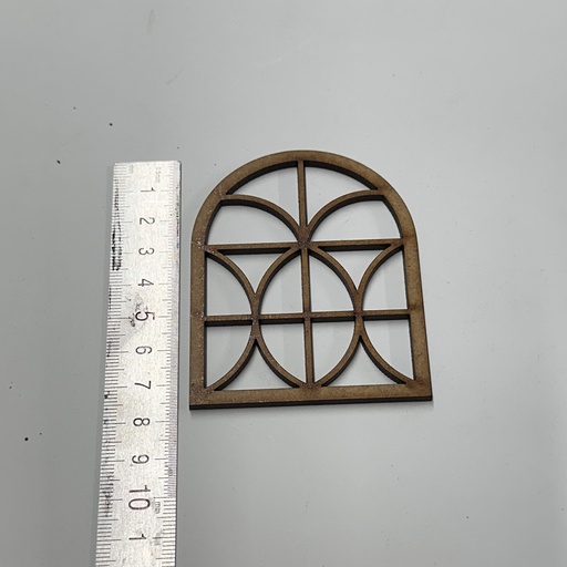 L34-053 Ventana calada 2 8x6cm