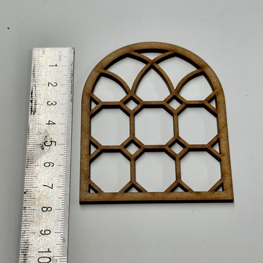 L34-059 Ventana calada 8 8x6,5cm