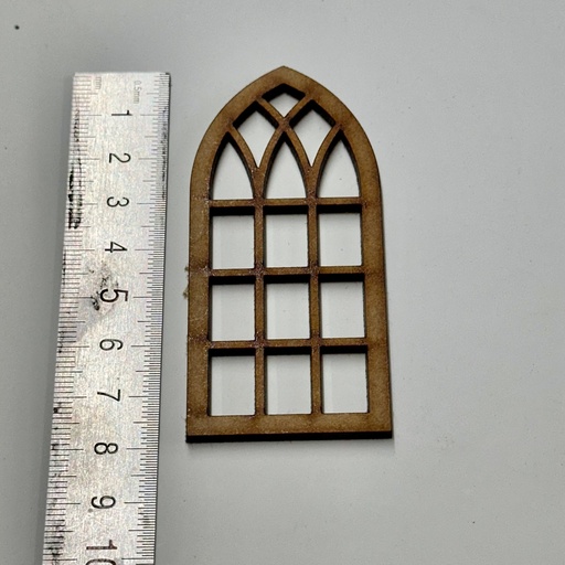 L34-063 Ventana calada 12 8x4cm