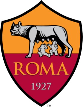 [L12-061] L12-061 Logo AS ROMA sencillo 25cm