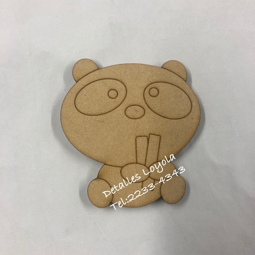 [L14-151] L14-151 Oso panda con bambu 6cm