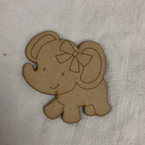 [L14-199] L14-199 Elefante con lazo 10cm