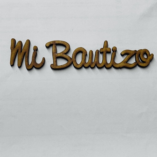 [L19-052] L19-052 Mi Bautizo 3x15 manuscrita