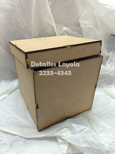 [L20-007a] L20-007a Caja 8x8x8cm con tapa tipo zapatos